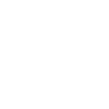 Mastodon logo in white featuring a stylised letter 'M' on a transparent background